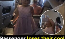 Passenger loses it after child stabs her with fork on flight