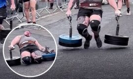 Strongman Snaps Both Tendons And Knees ‘Shoot Up Into His Thighs’ In Brutal Footage