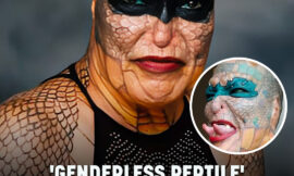 ‘Genderless Reptile’ Shares Unrecognizable Photos From Before Extreme Transformation