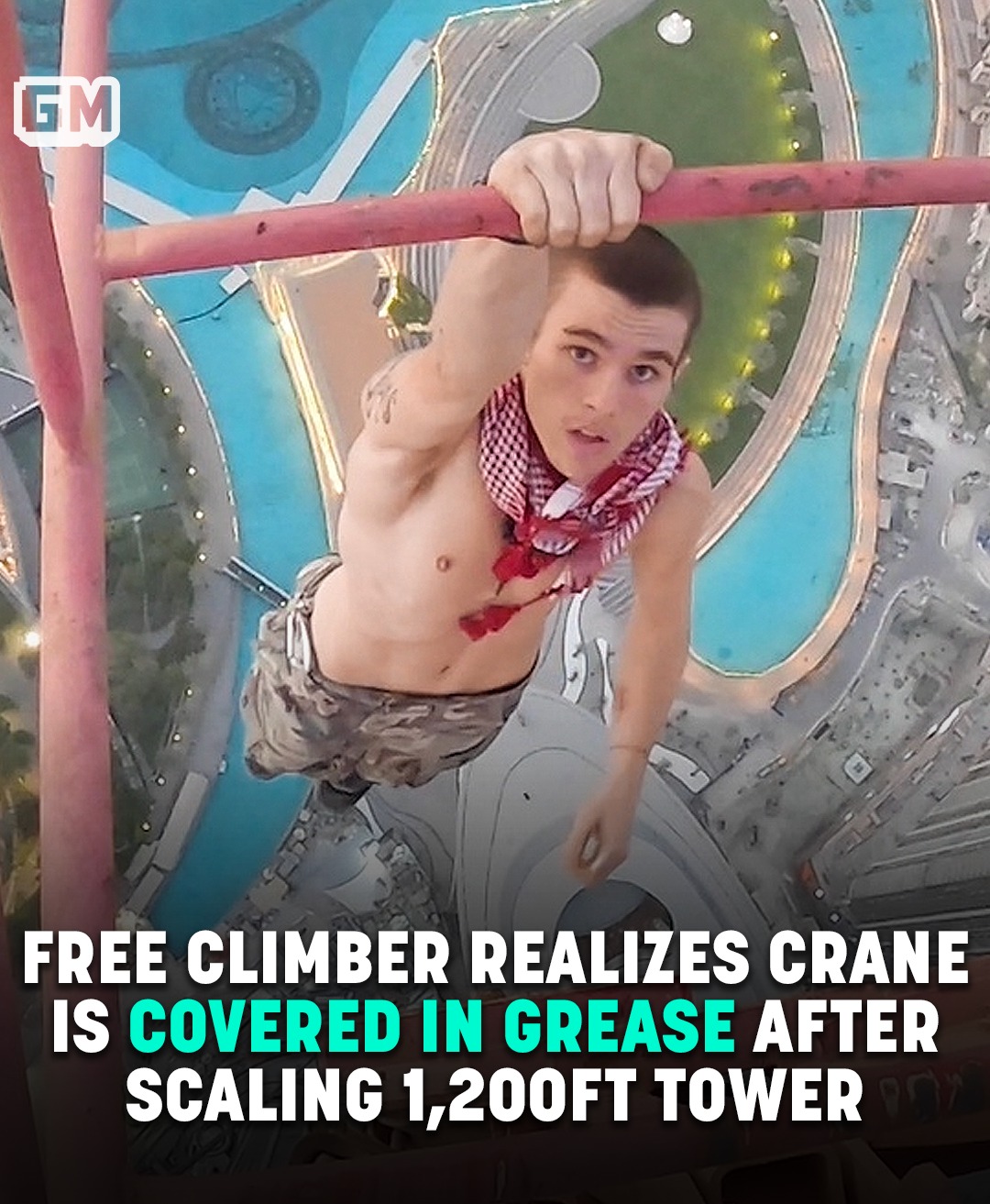 Read more about the article Daredevil Climbs One Of World’s Tallest Towers Before Realizing It’s Covered In Grease
