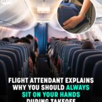Flight Attendant Explains Why You Should Always Sit On Your Hands During Takeoff