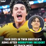 Teenager Dies In Twin Brother’s Arms After Horrifying Incident At Track Meet