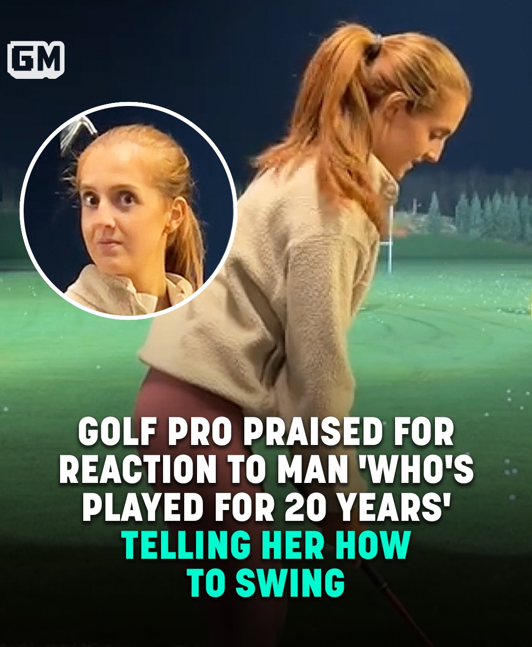 Read more about the article Golf Pro Praised For Reaction To Man Telling Her How To Swing