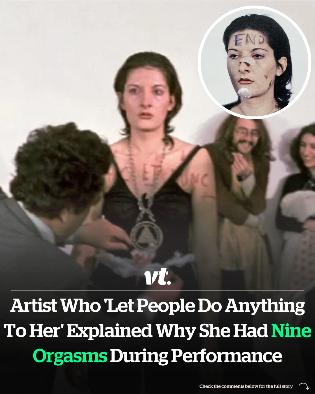 Read more about the article Artist who ‘let people do anything to her’ explained why she had nine orgasms during performance