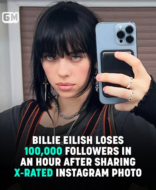 Read more about the article Billie Eilish Loses 100,000 Followers In An Hour After Posting One Photo