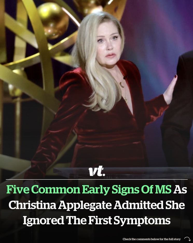 Read more about the article Five common early signs of MS as Christina Applegate admitted she ignored the first symptoms