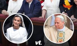 Why only certain women were allowed to wear white instead of black clothing at Pope Leo’s inauguration