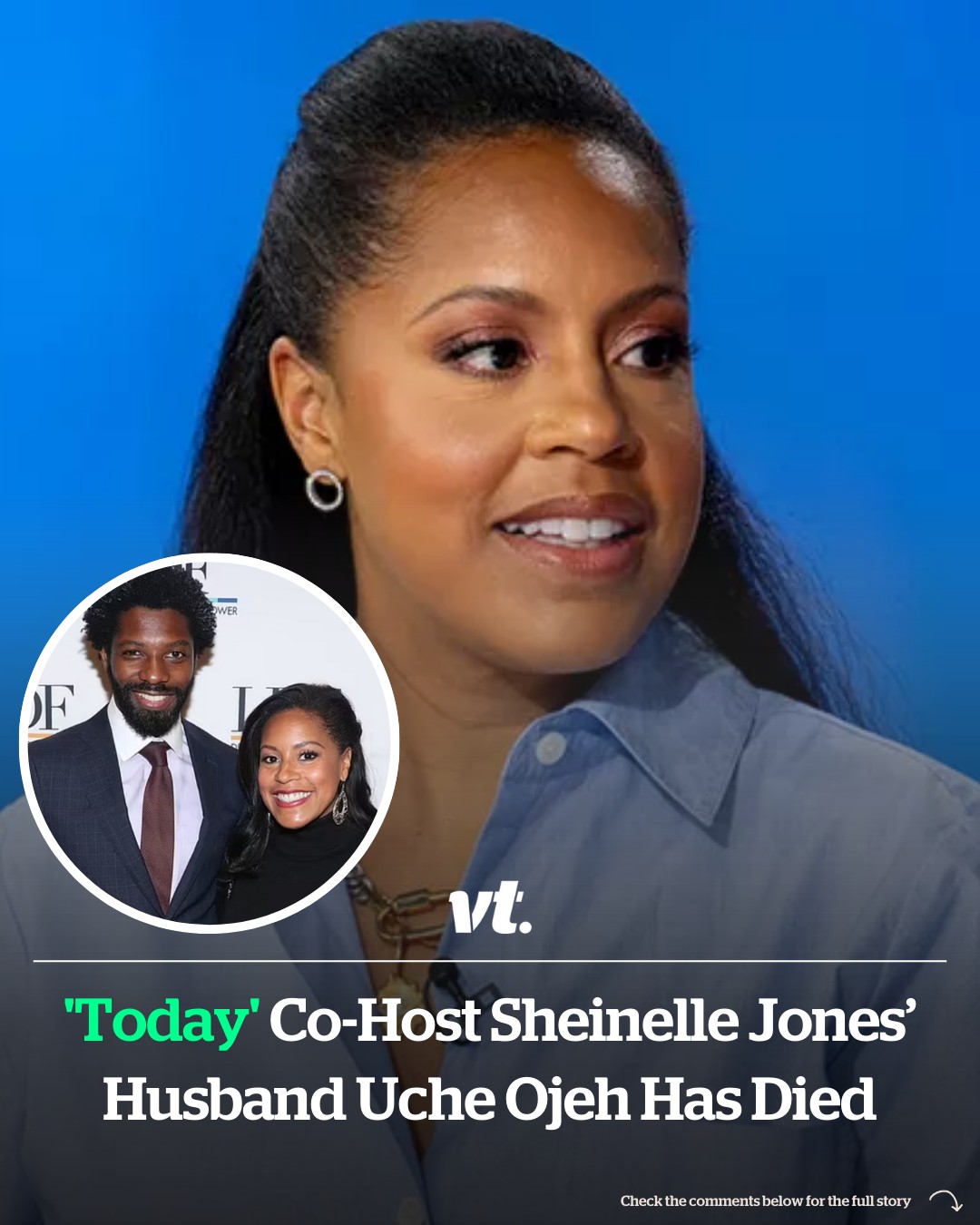 Read more about the article ‘Today’ co-host Sheinelle Jones’ husband Uche Ojeh has died