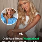 OnlyFans model ‘hospitalized’ after ‘bedding 583 men in a day’ – shares fiancé’s reaction
