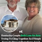 Kentucky couple both lose an arm trying to cling together as 170mph tornado ripped them apart