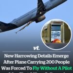 New harrowing details emerge as plane carrying 200 people was forced to fly without a pilot after first officer collapsed
