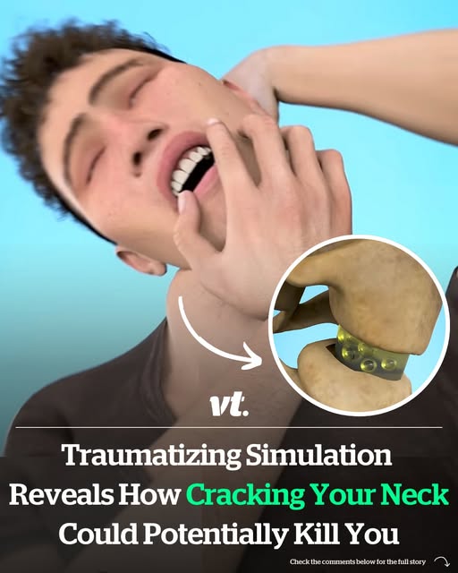 Read more about the article Horrifying simulation reveals how a neck-cracking habit could potentially kill you