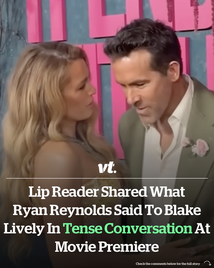 Read more about the article Lip reader reveals what Blake Lively apparently told Ryan Reynolds during tense conversation at ‘It Ends With Us’ premiere