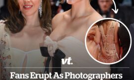 Social media users erupt as photographers capture flirtatious moment between Aubrey Plaza and Margaret Qualley on red carpet