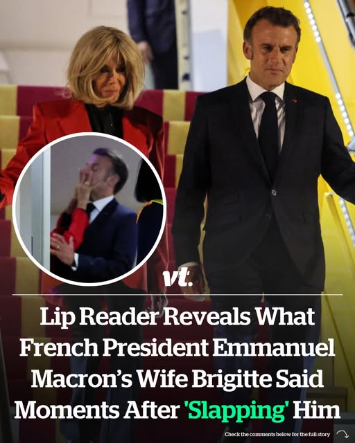 Read more about the article Lip reader reveals what French President Emmanuel Macron’s wife Brigitte said moments after ‘slapping’ him