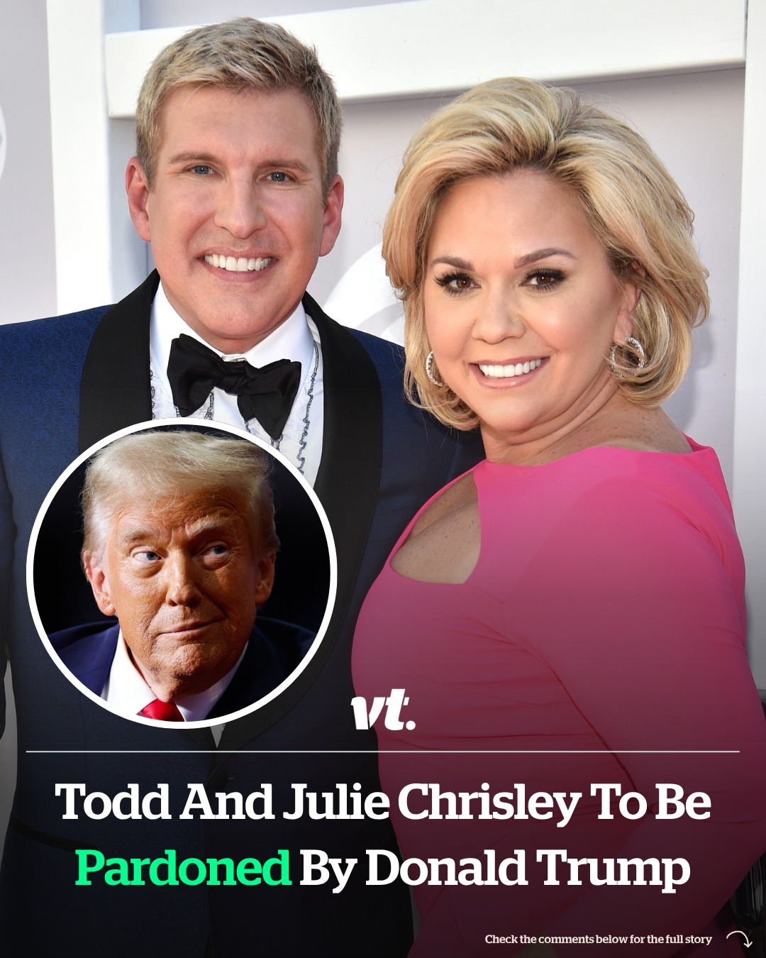 Read more about the article Todd and Julie Chrisley to be pardoned by Donald Trump