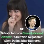 Dakota Johnson gives awkward answer to her ‘non-negotiable’ when dating after rumored split from Chris Martin
