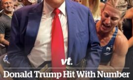 Donald Trump hit with number of conspiracy theories after people spot unusual feature in his trousers