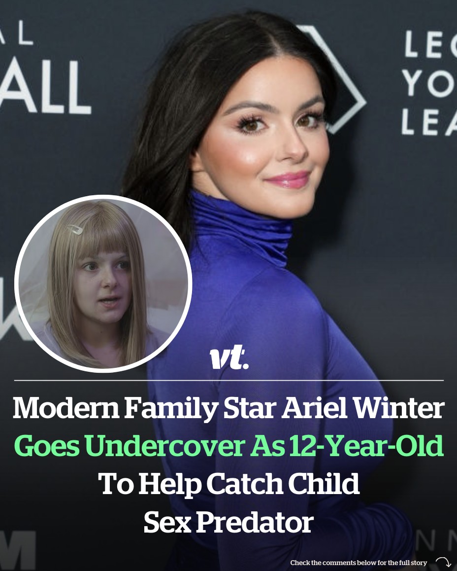 Read more about the article Modern Family star Ariel Winter goes undercover as 12-year-old to help catch child sex predator