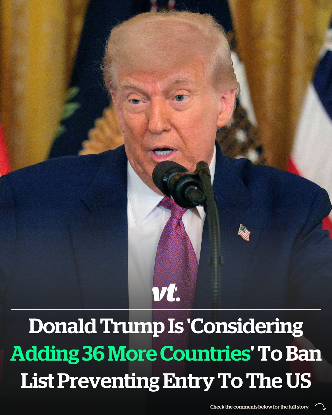 Read more about the article Donald Trump is ‘considering adding 36 more countries’ to ban list preventing entry to the US
