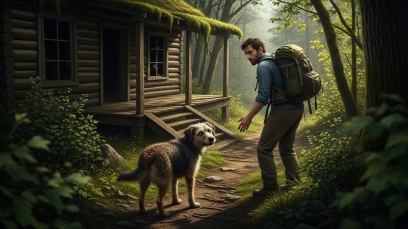 Read more about the article Stray Dog Leads Hiker To Abandoned Cabin – Discovery Inside Changes Everything