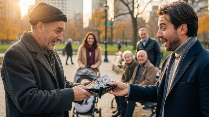Read more about the article Homeless Man Returns Lost Wallet With $2000 Cash – What The Owner Does Next Is Unbelievable