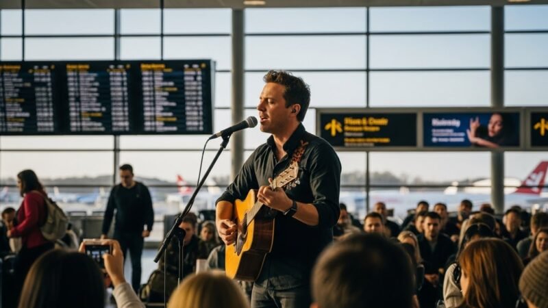 Read more about the article Musician Plays Piano In Airport – Crowd’s Reaction Gives Him Record Deal