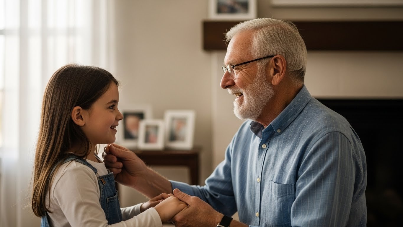 You are currently viewing Grandpa Meets Granddaughter Named After Late Wife – His Reaction Has The Internet In Tears