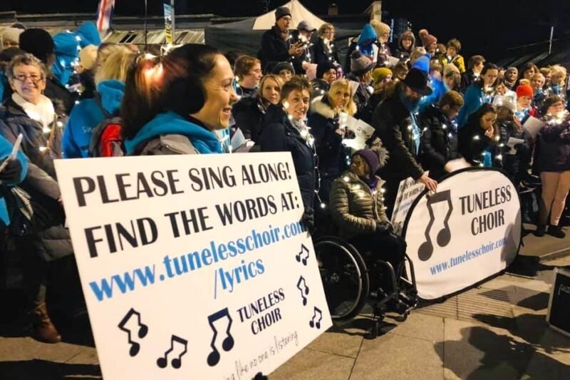 Read more about the article “Magic Occurs”: Tuneless Choirs Provide Joyful Outlets for the Tone-Deaf