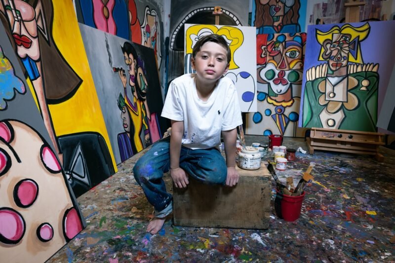 Read more about the article Meet Andres Valencia: The 11-Year-Old Who Made $1.3M Selling His Paintings at Art Miami