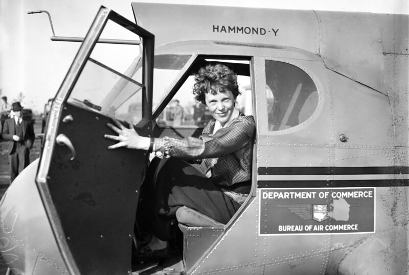 Read more about the article Nearly 90 Years After Amelia Earhart’s Disappearance, Her Legacy Soars in a Tiny Kansas Town