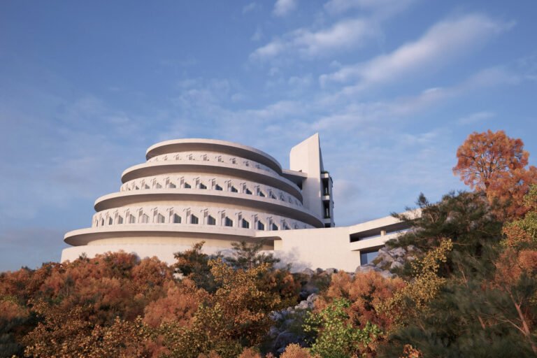 Read more about the article Architect Creates Stunning, Photorealistic Renderings of Unrealized Frank Lloyd Wright Buildings