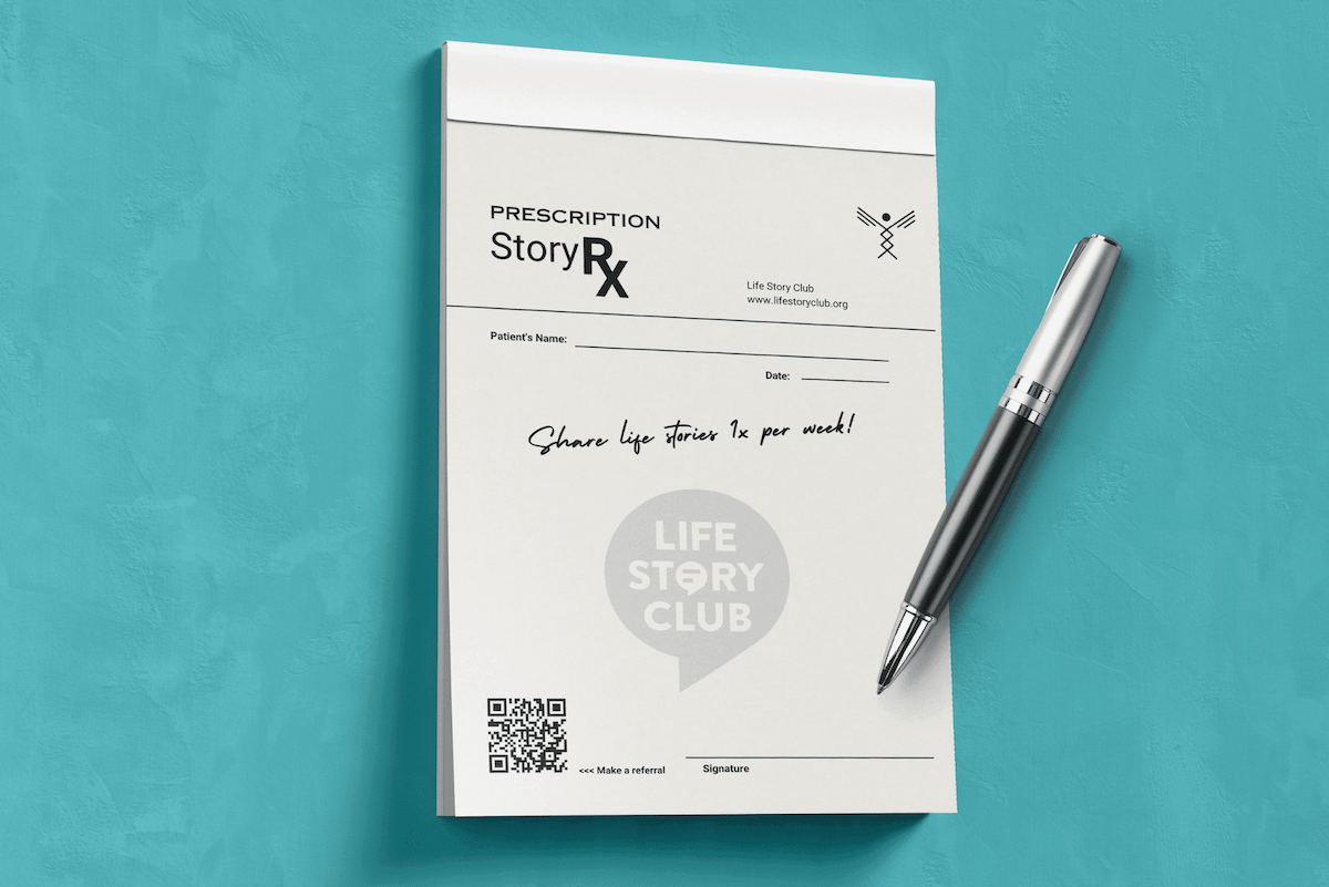 You are currently viewing “This Keeps Me Alive”: Why Doctors Are Writing Storytelling Prescriptions for Older Adults