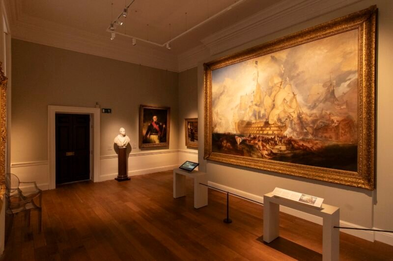 Read more about the article Famed Painting of the Battle of Trafalgar Returns to Public Display in Honor of 220th Anniversary