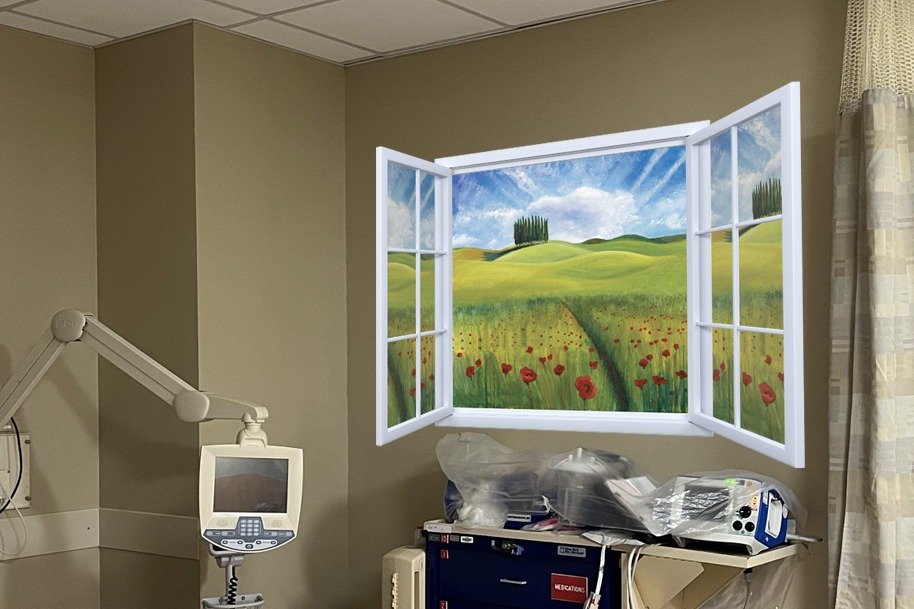 You are currently viewing Artist’s Nature-Inspired Murals Give Cancer Patients a Room With a View: “I Want Them to Feel Transported”