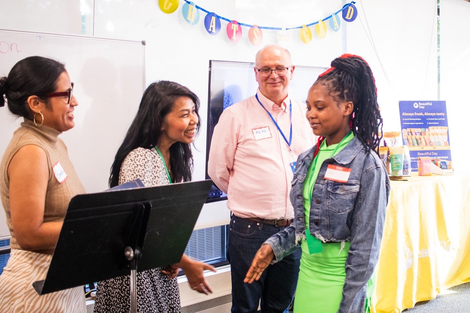 You are currently viewing At Nonprofit Beautiful Day, Making Granola Helps Refugees Learn Job Skills and Find Community