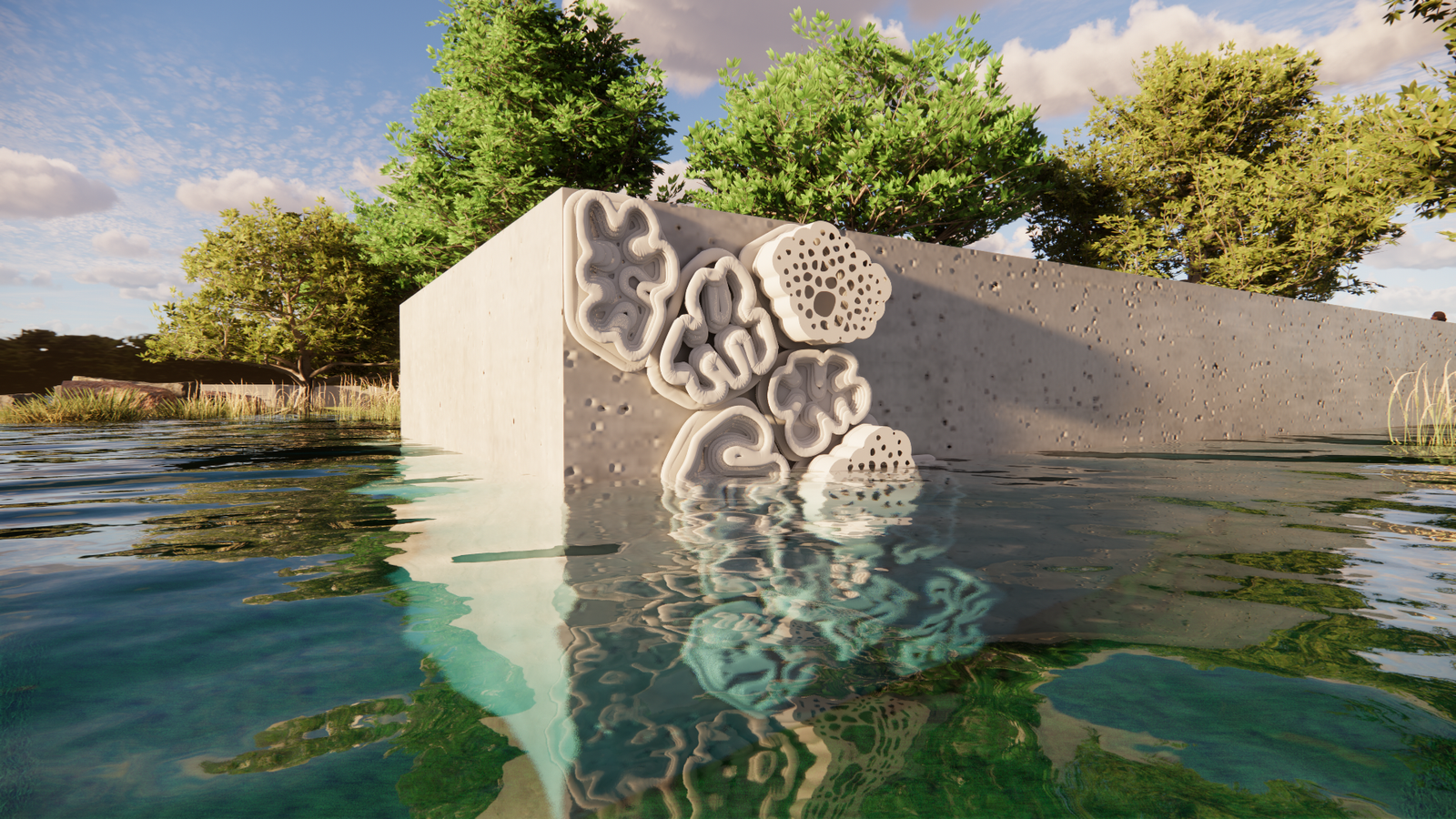You are currently viewing Miami Researchers Are Testing a Textured Seawall Designed to Hold Back Water and Create a Home for Marine Organisms