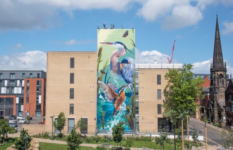 Read more about the article This Street Artist’s 25-Meter Masterpiece Is Nominated for the World’s Best Mural