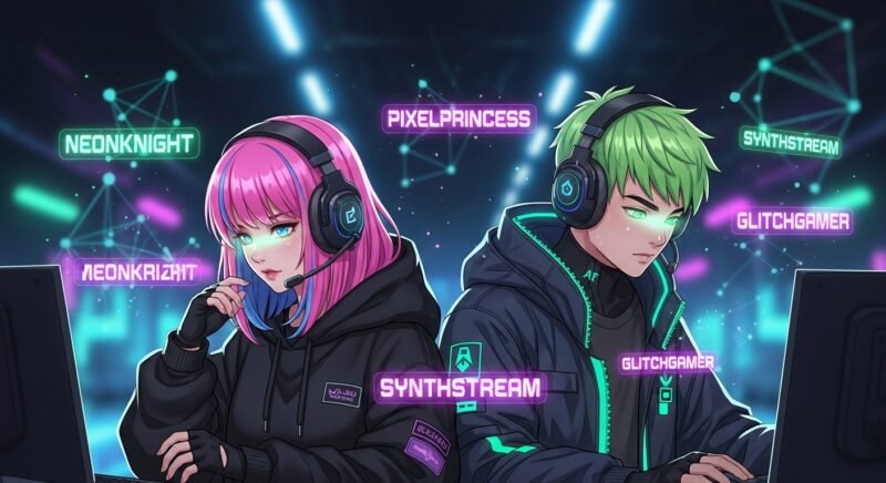 Read more about the article 200+ E-Girl and E-Boy Usernames for Discord, TikTok and Gaming (2026)