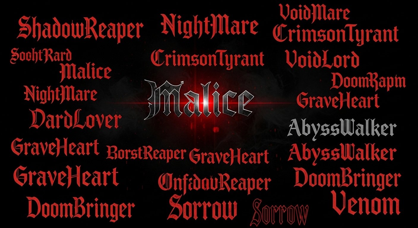 200+ Villain Usernames That Sound Evil and Powerful (2026) - illustration 2