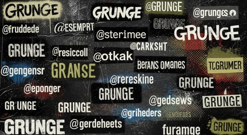 Read more about the article 200+ Grunge Usernames for Instagram, Tumblr and Discord (2026)